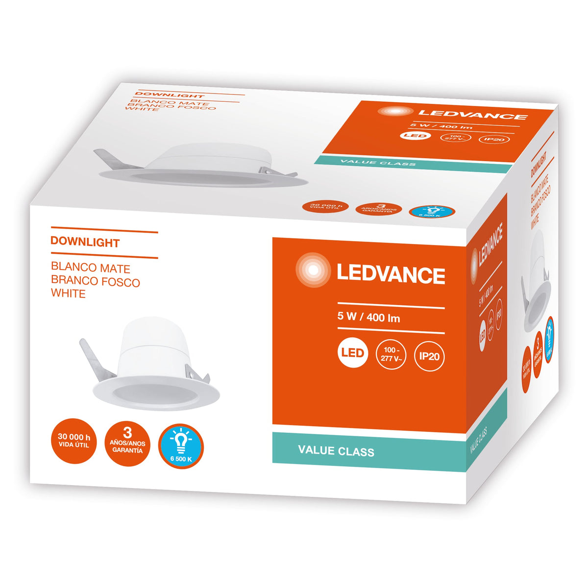LEDVANCE® DOWNLIGHT PARA BOTE INTEGRAL