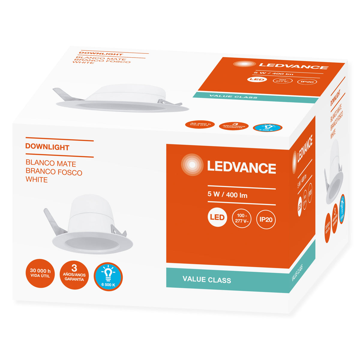 LEDVANCE® DOWNLIGHT PARA BOTE INTEGRAL