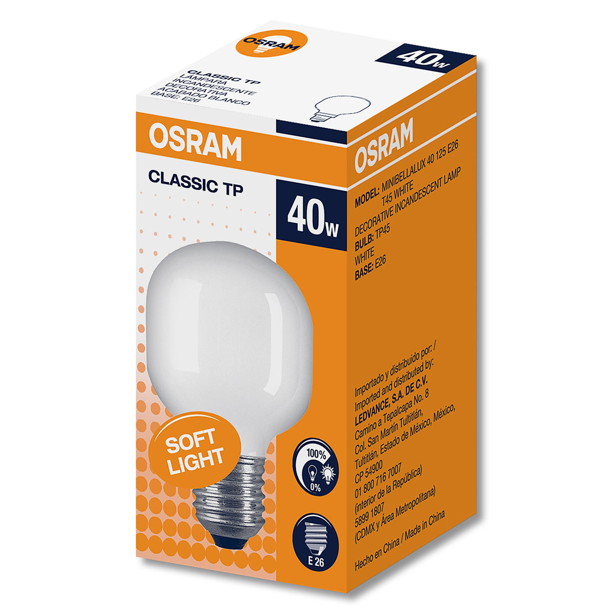 BELLALUX INCANDESCENTES