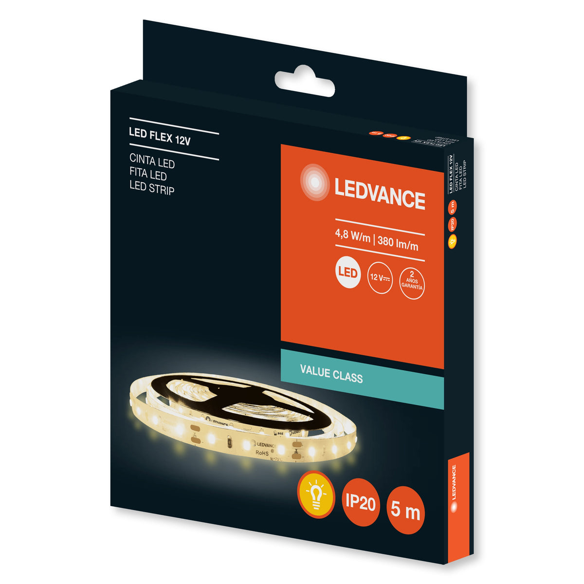 TIRAS LED ECOFLEX 12V