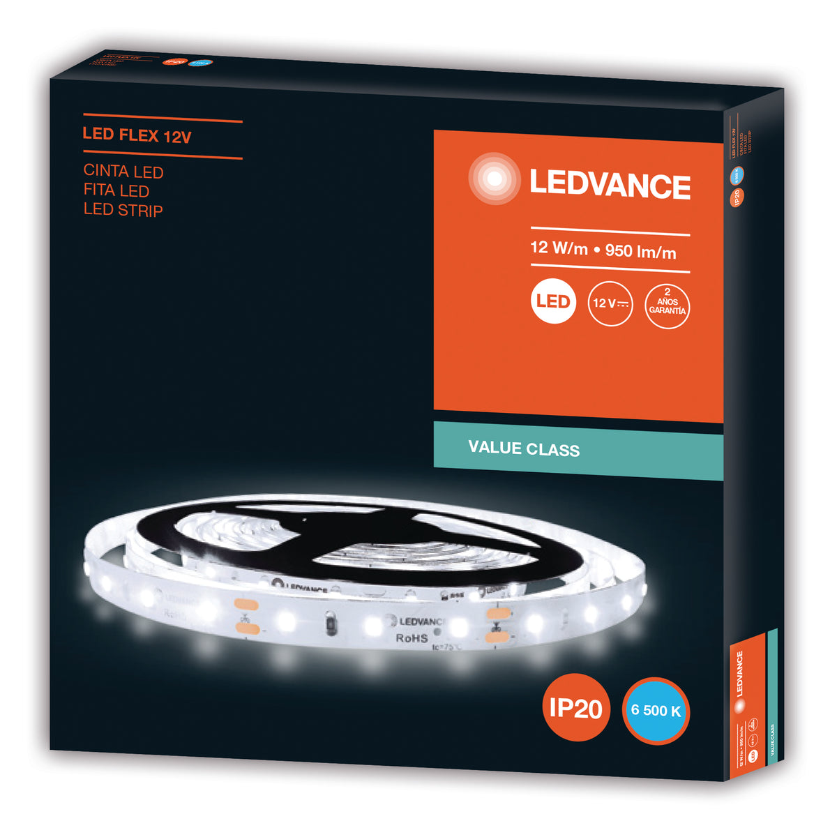 TIRAS LED ECOFLEX 12V