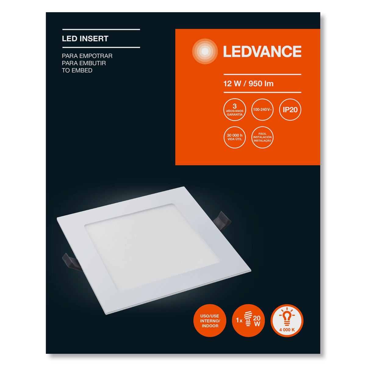 LEDVANCE® INSERT SQUARE