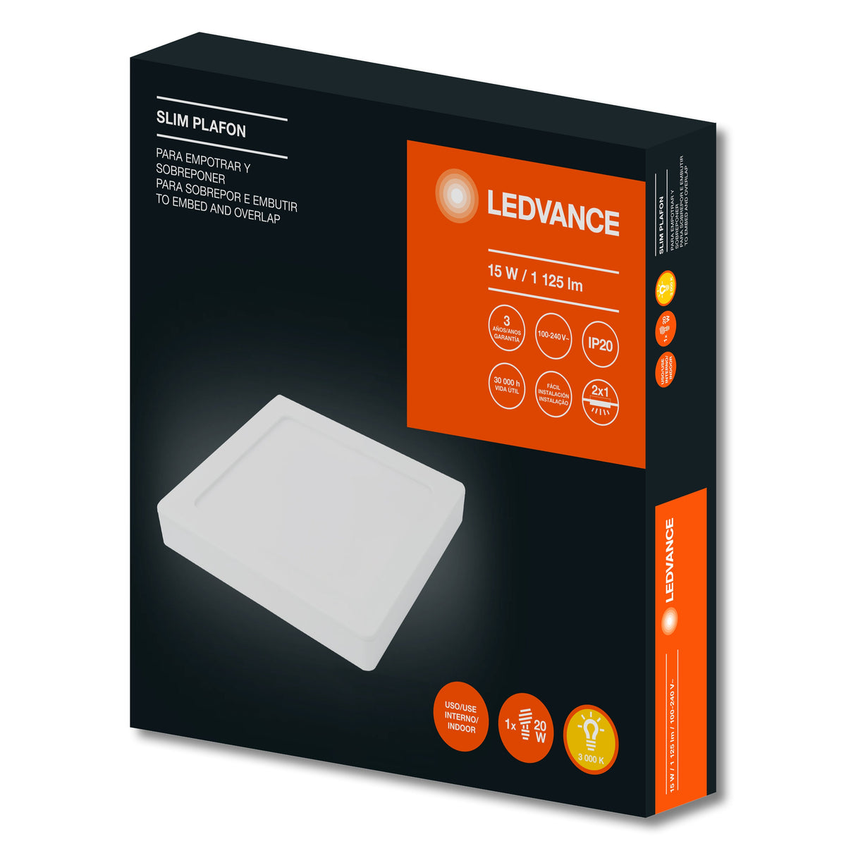 LEDVANCE® SLIM PLAFON