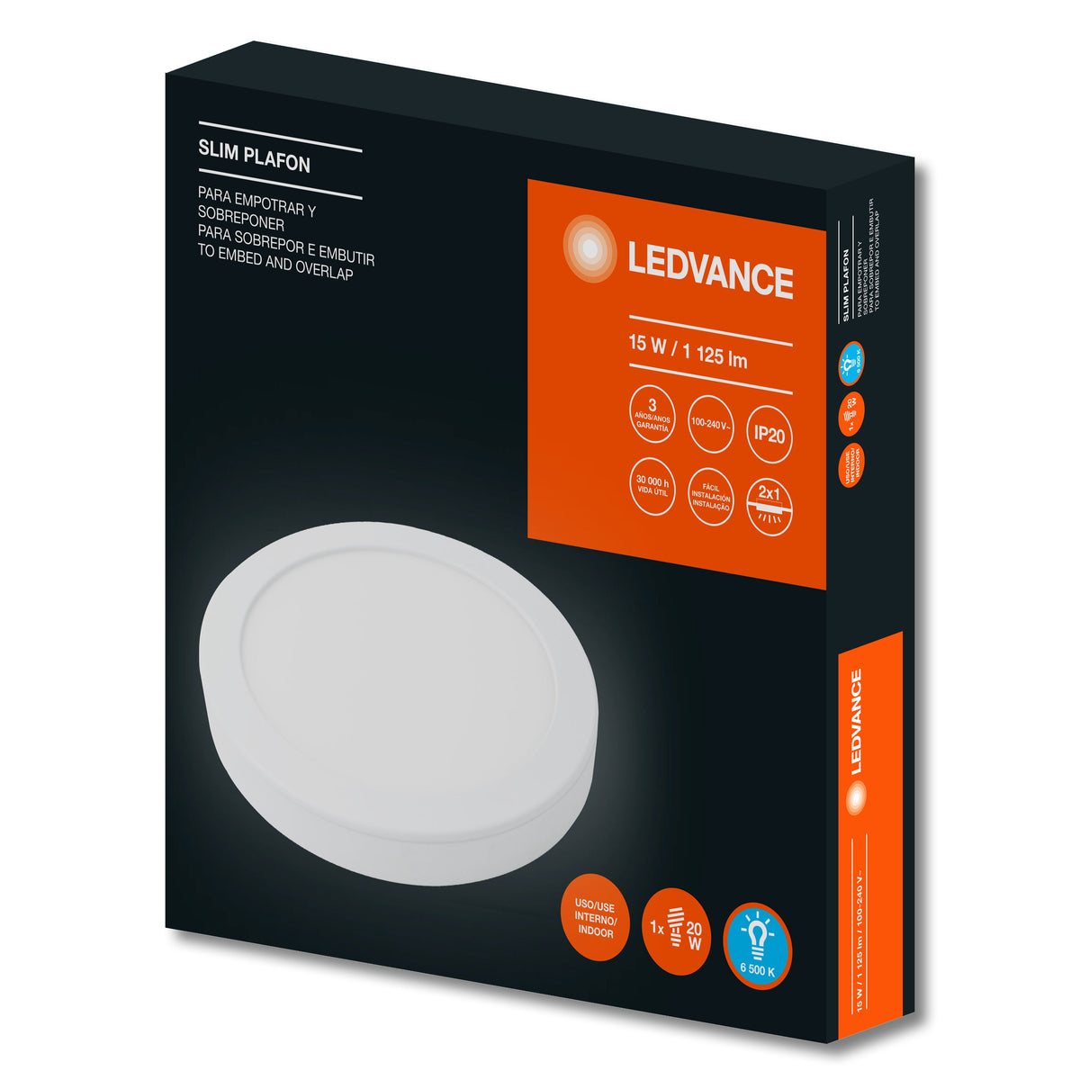 LEDVANCE® SLIM PLAFON