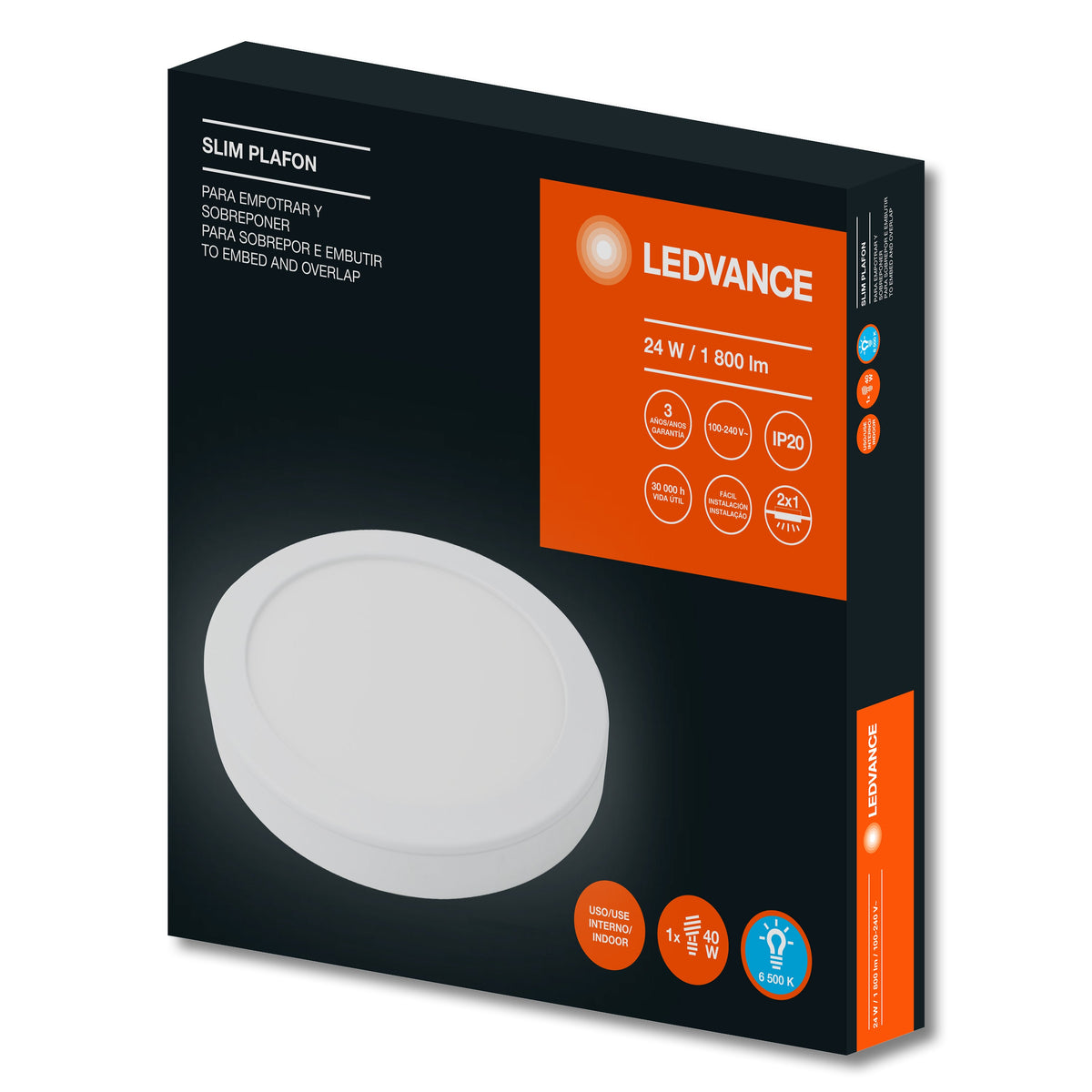 LEDVANCE® SLIM PLAFON