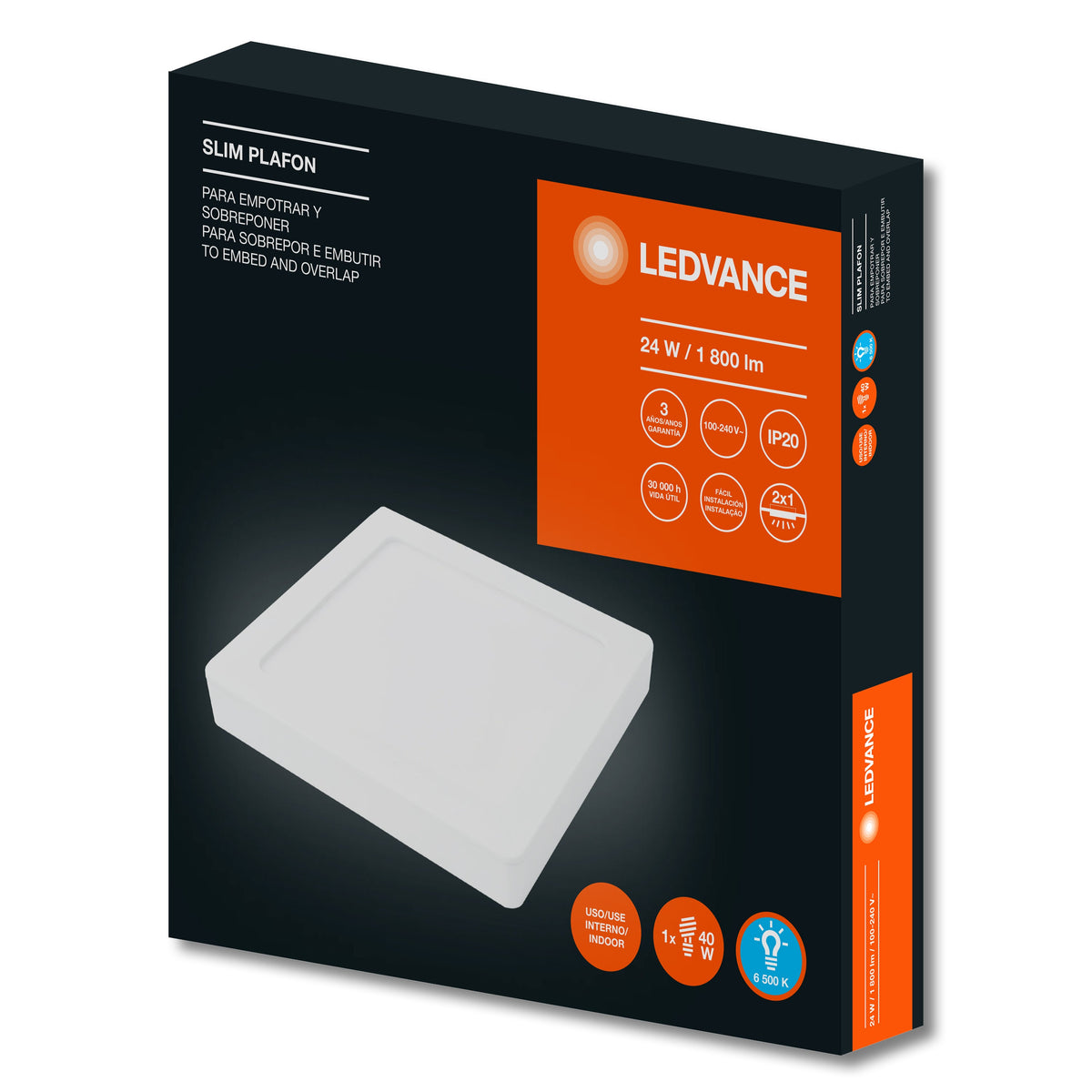 LEDVANCE® SLIM PLAFON