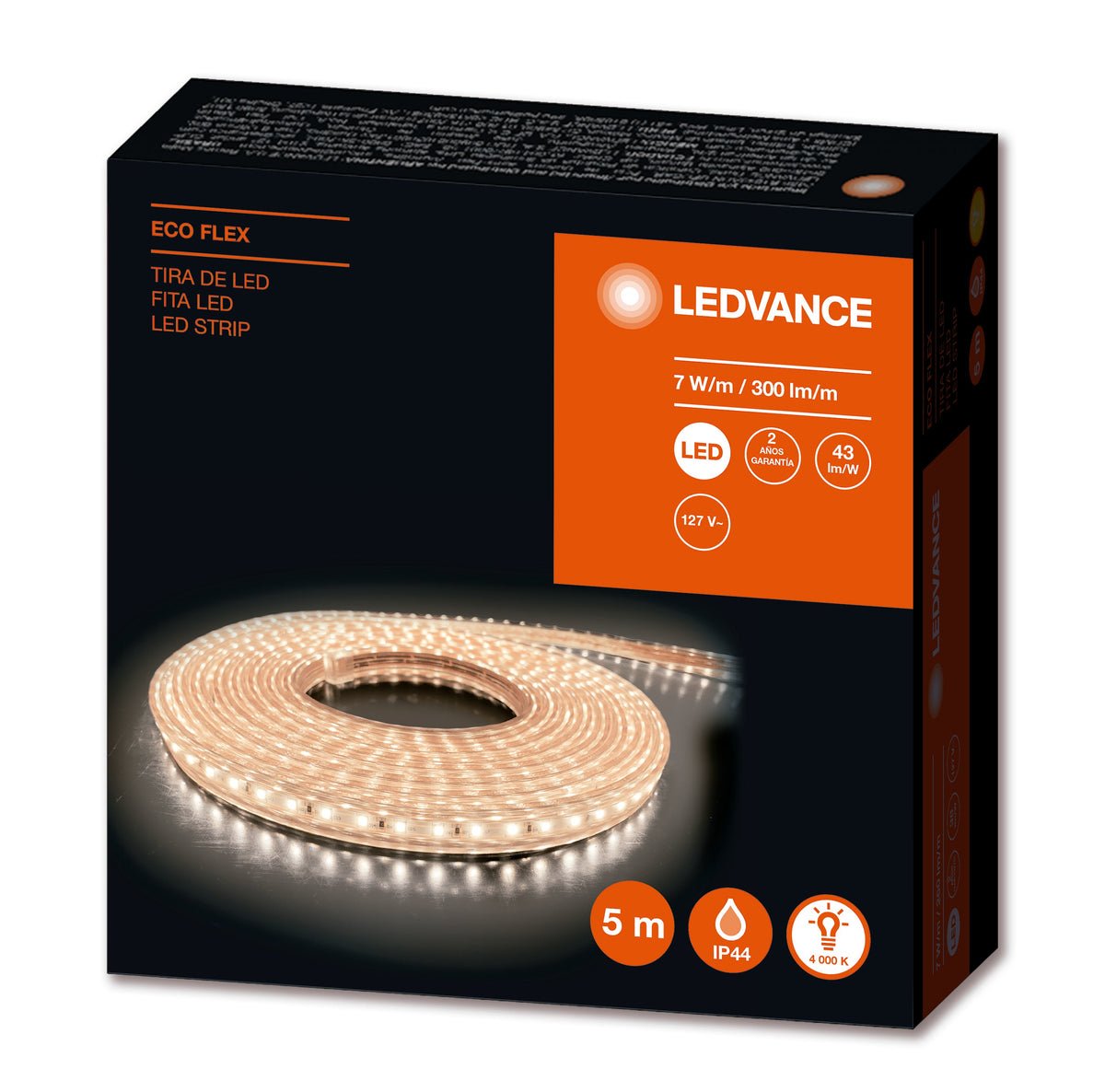 TIRAS LED ECOFLEX 120V