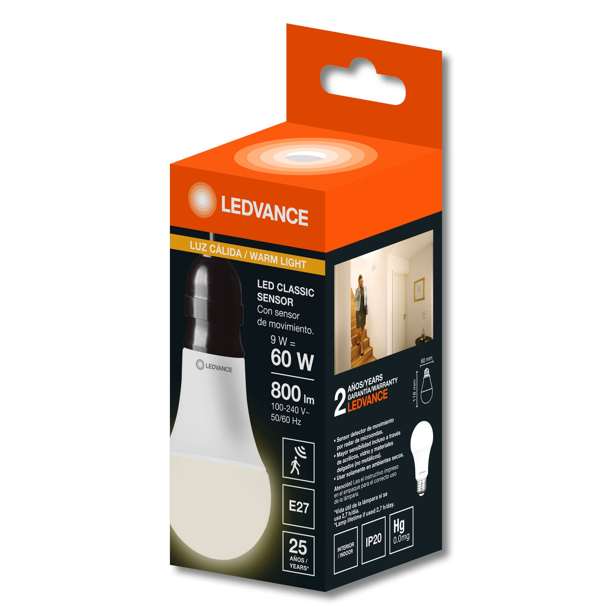 LED A19 SENSOR PERFORMANCE®