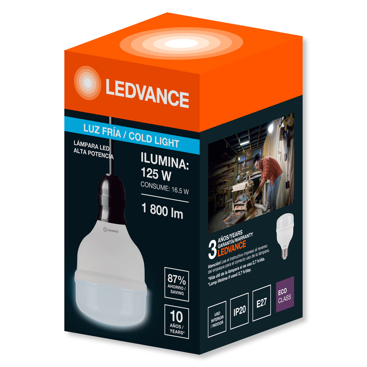 LED ECO HIGH WATTAGE E27