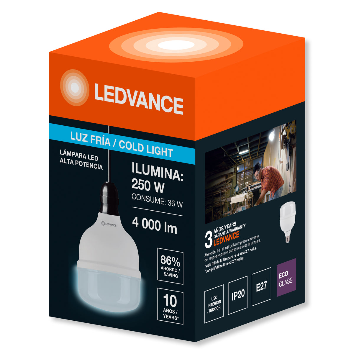 LED ECO HIGH WATTAGE E27