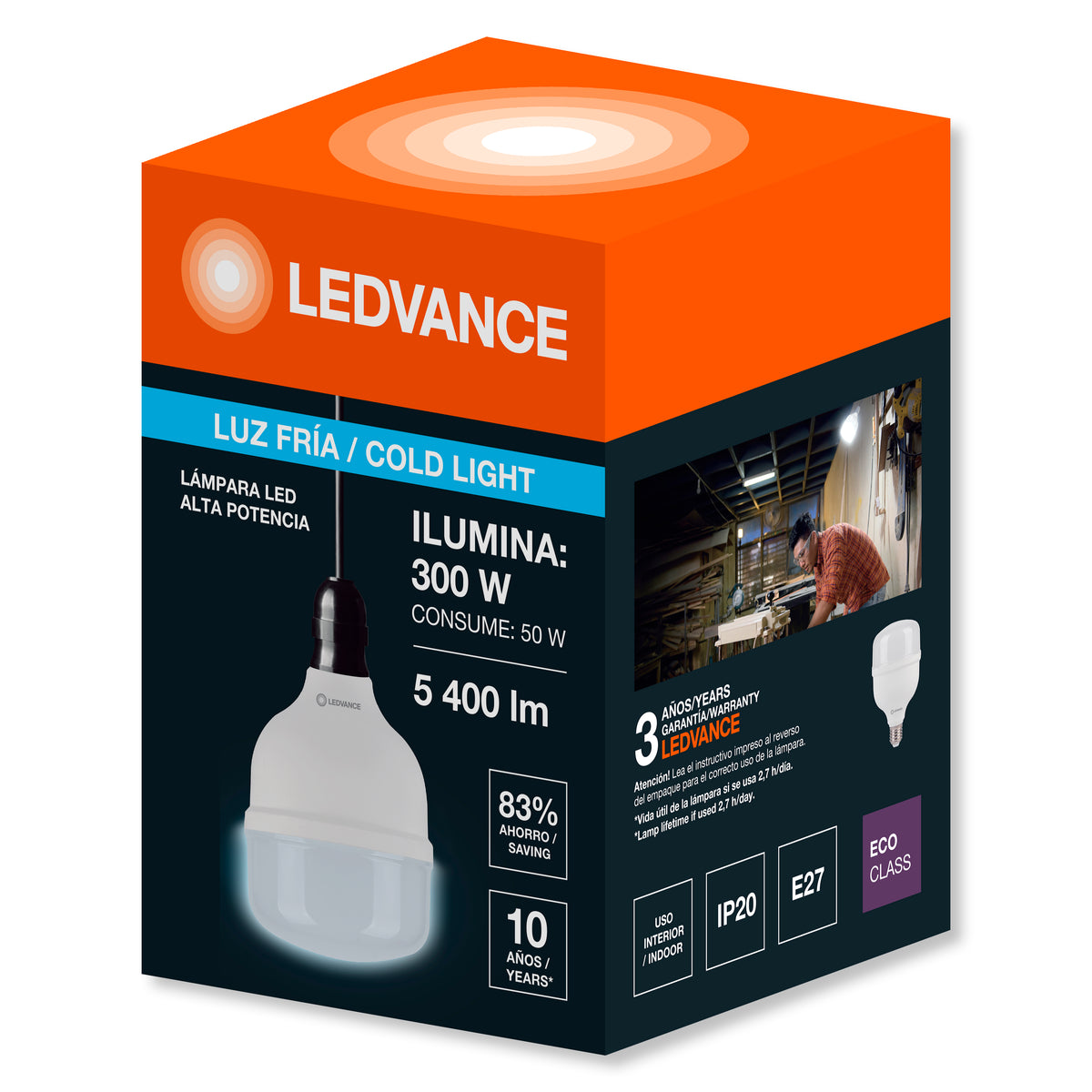 LED ECO HIGH WATTAGE E27