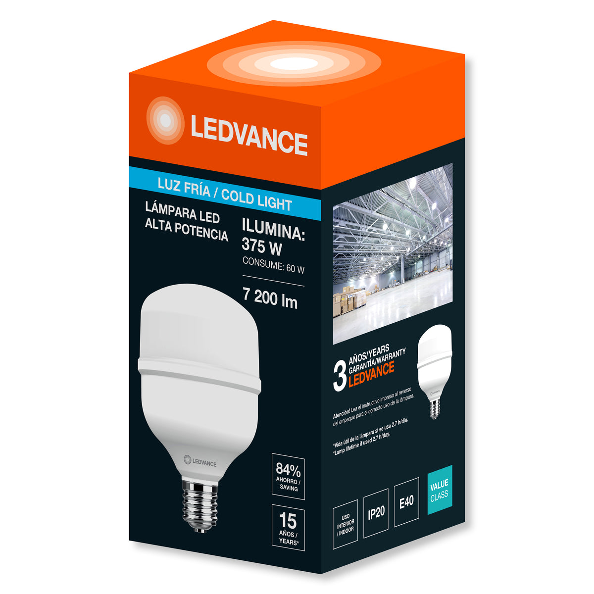 LED VALUE HIGH WATTAGE E40