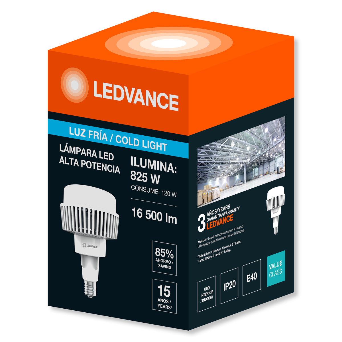 LED VALUE HIGH WATTAGE E40