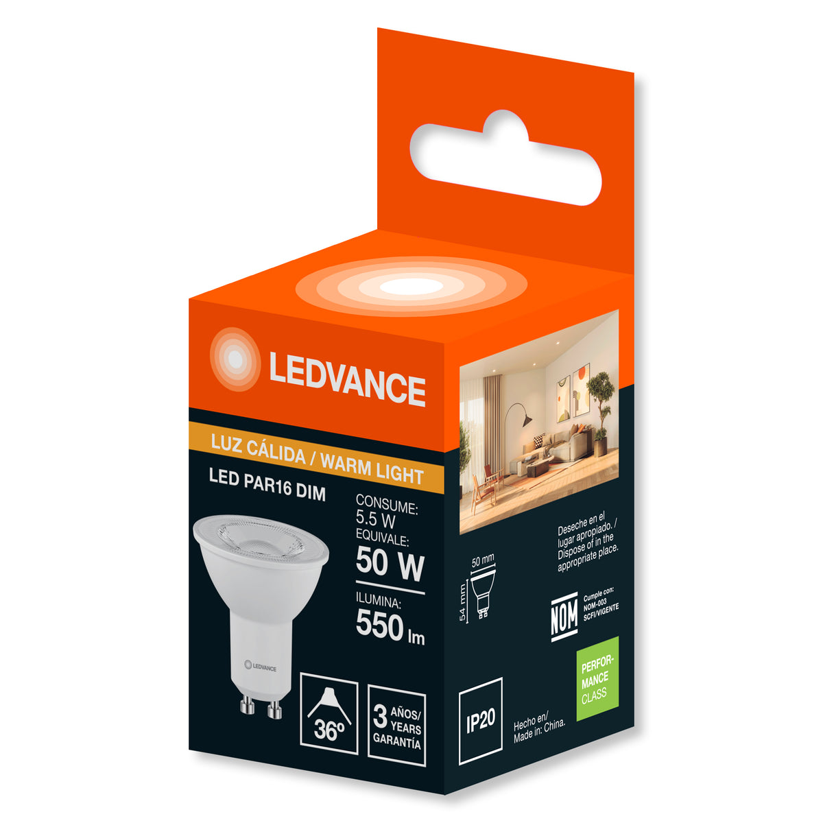 LED VALUE PAR16 DIM & IRC90