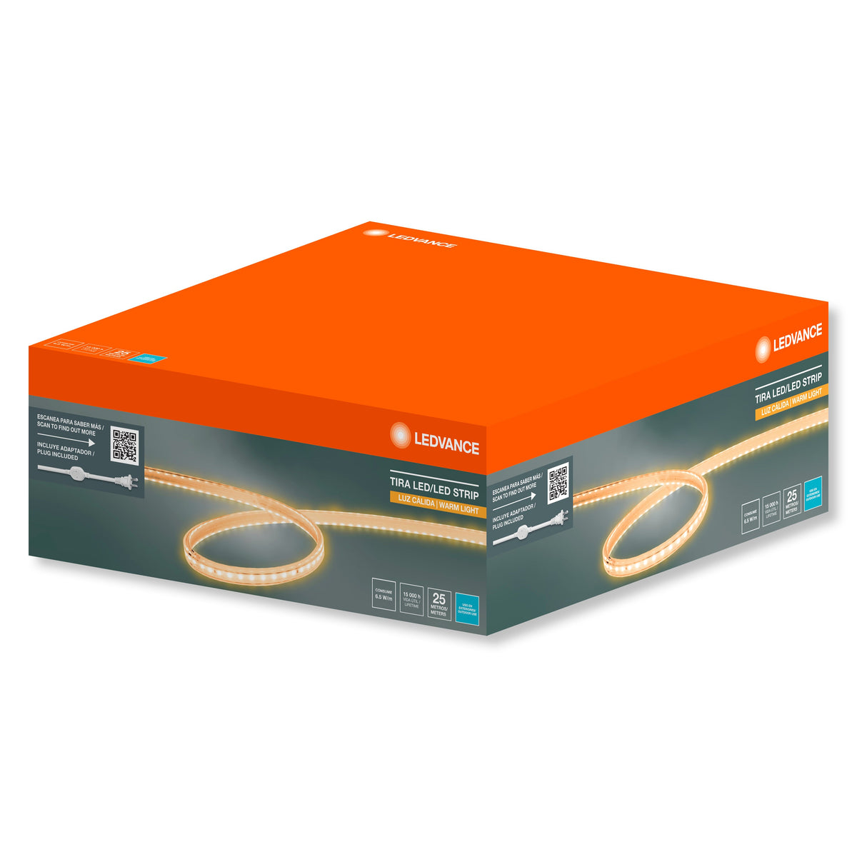 TIRAS LED 25 METROS CON DRIVER INCLUIDO SMD