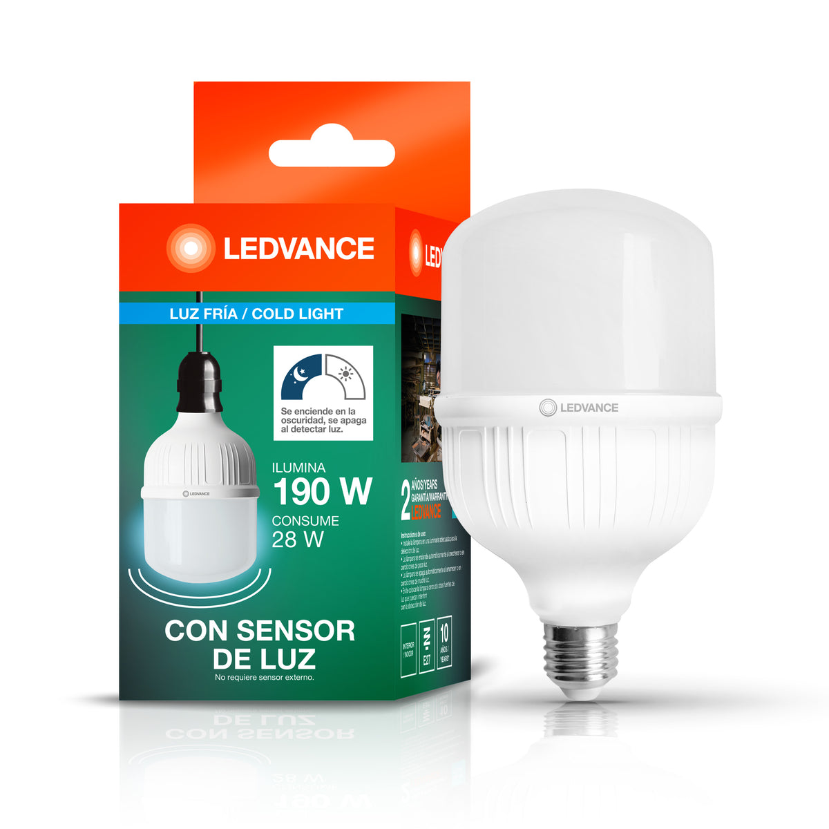 LED CON FOTOCELDA