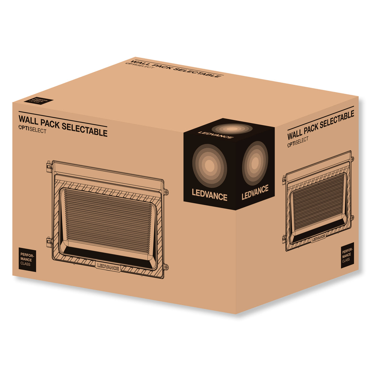 WALL PACK SELECTABLE OPTISELECT