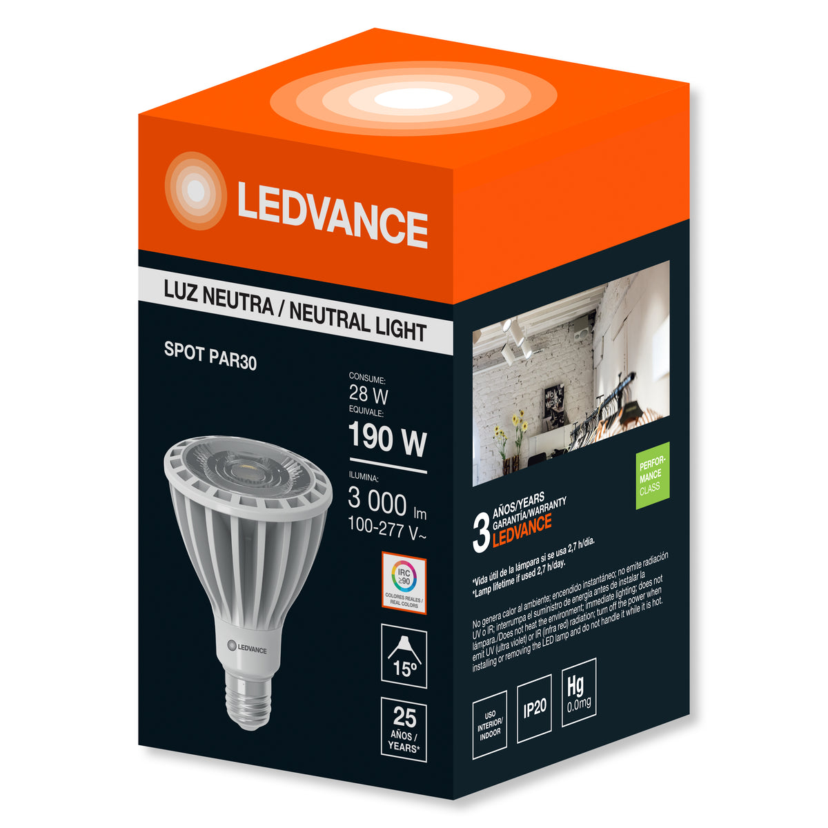 LED PERFORMANCE PAR30 HCI