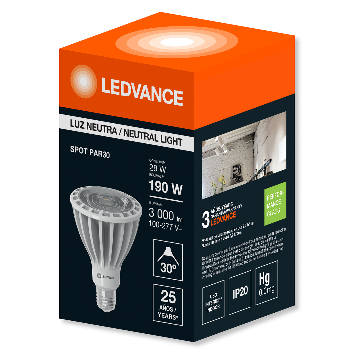 LED PERFORMANCE PAR30 HCI