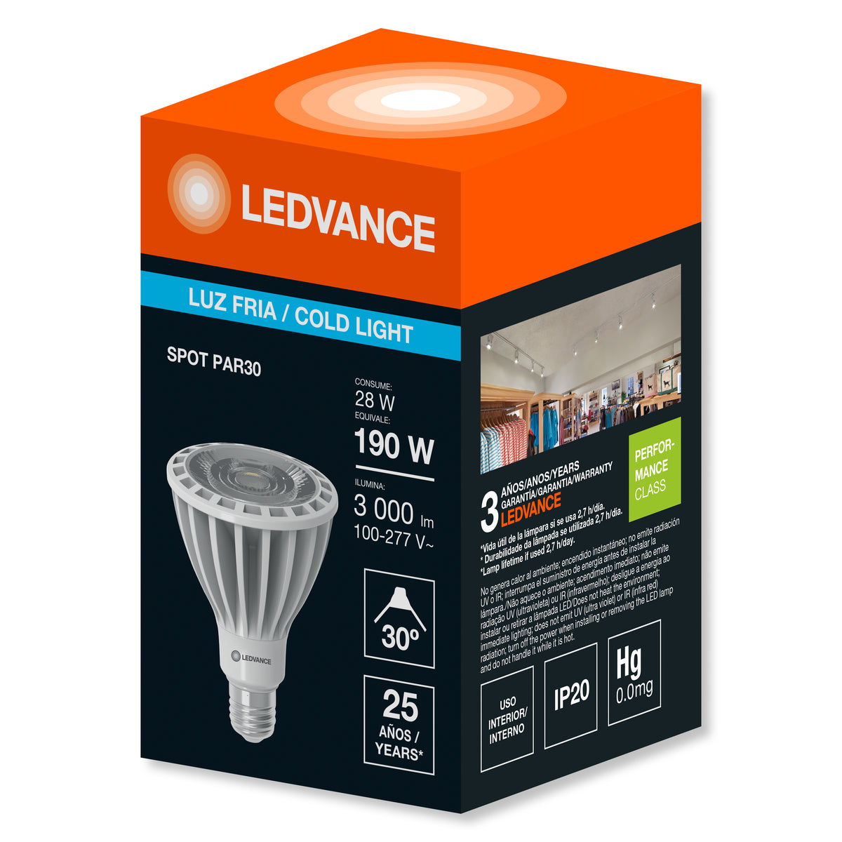 LED PERFORMANCE PAR30 HCI